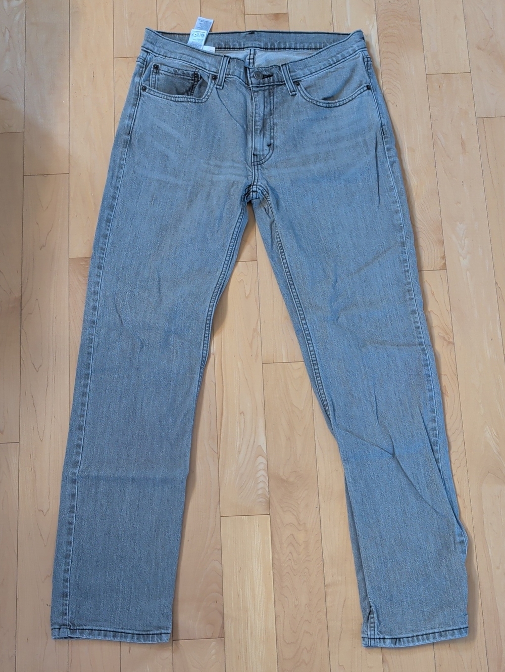 Great Condition Levi's 514 Light Charcoal Men's Straight Jeans